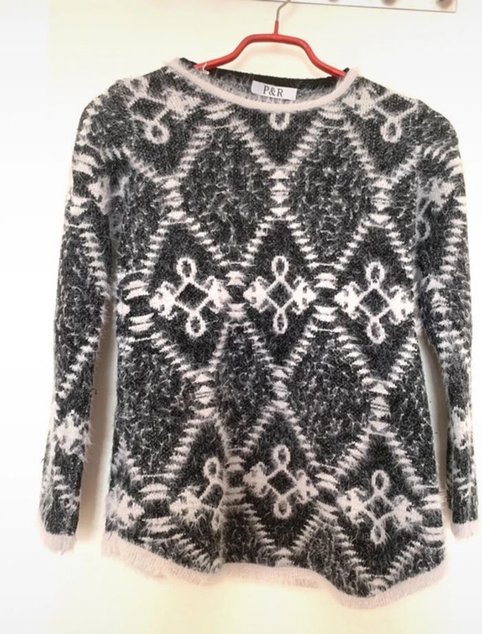 Pull fluffy P&R taille 36 - photo numéro 5