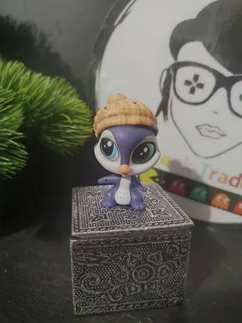 Lps0876 My Littlest Petshop Pet Shop LPS Authentic Hasbro Penguin Pingouin 3823