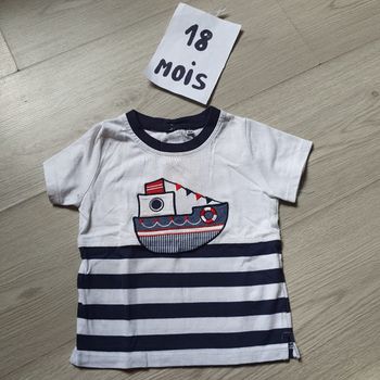 Maillot t-shirt 18mois garçon
