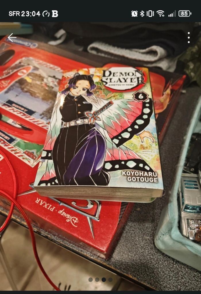 Lot deux mangas daemon slayer tome 6 et 7 - photo numéro 3