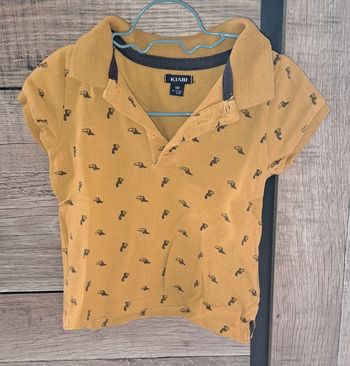 Polo manches courtes Kiabi 9 mois