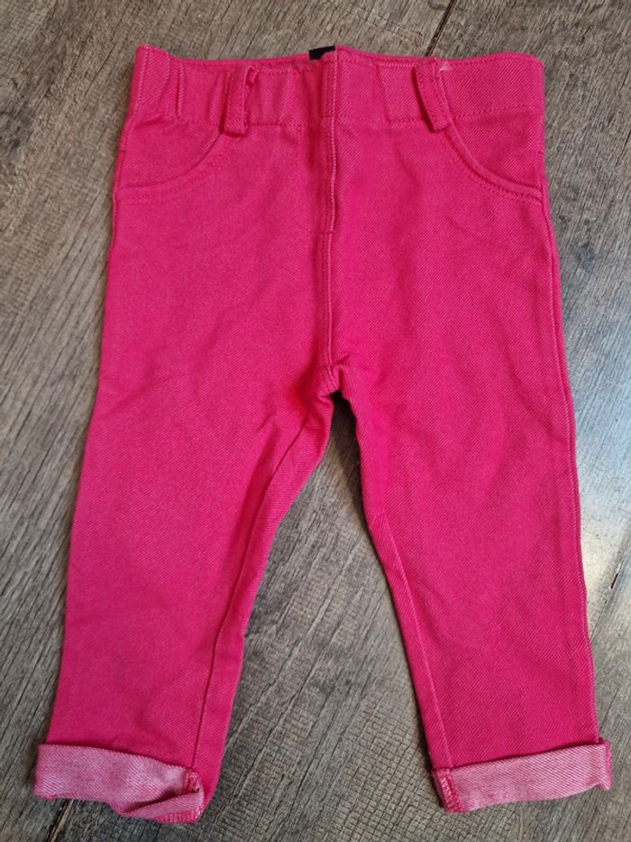 Legging rose kiabi 12 mois
