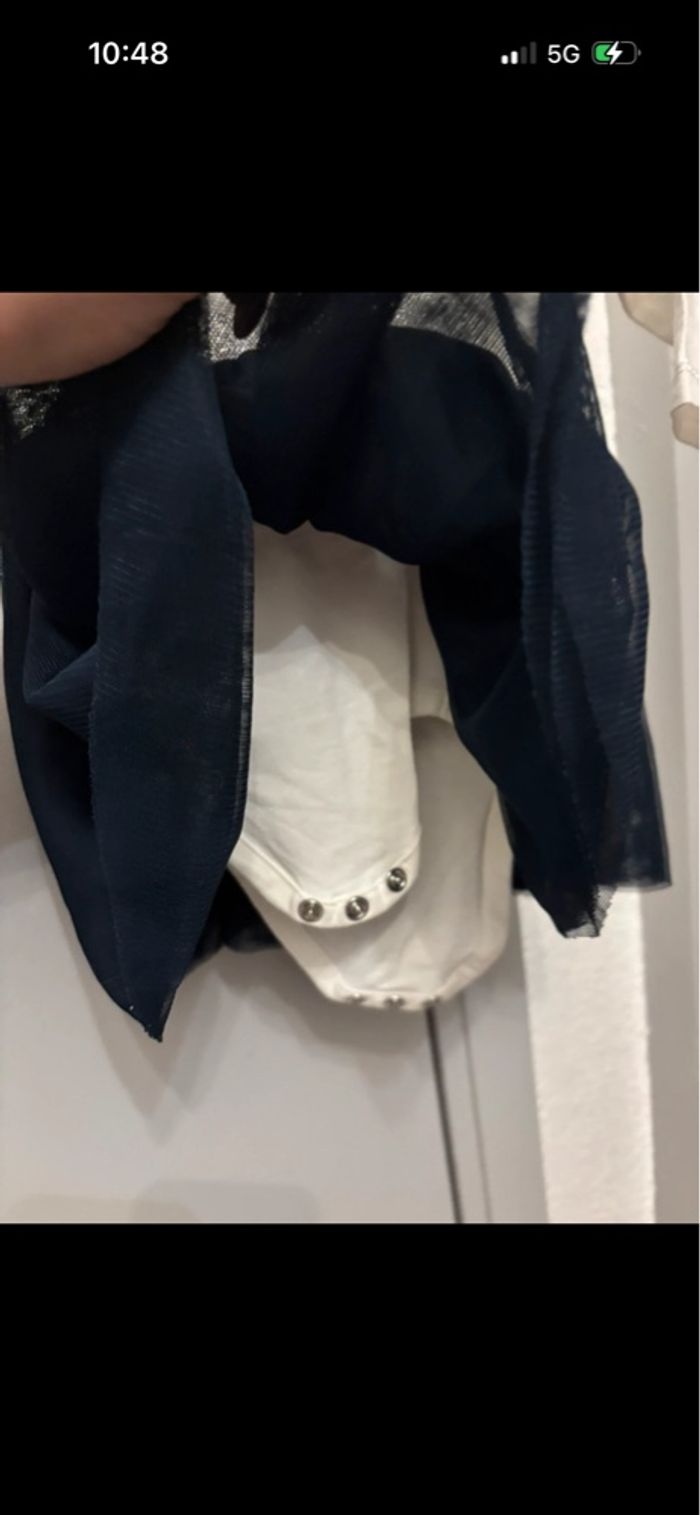 Robe manches longues body intégré Disney baby 3 mois - photo numéro 2