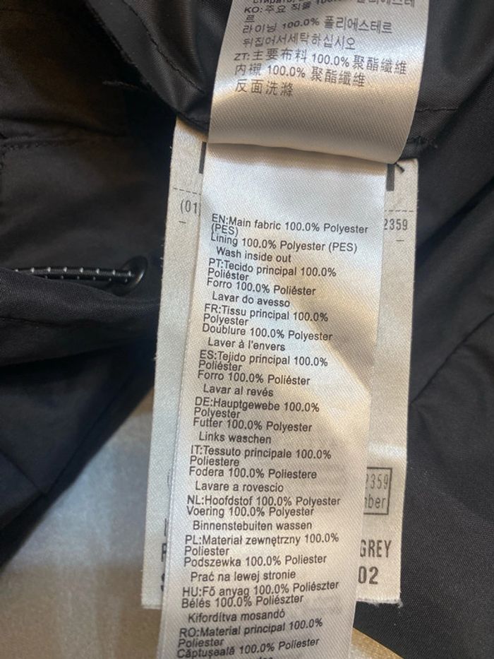 Veste imperméable / kway noir Kipsta 10 ans - n17m - photo numéro 5