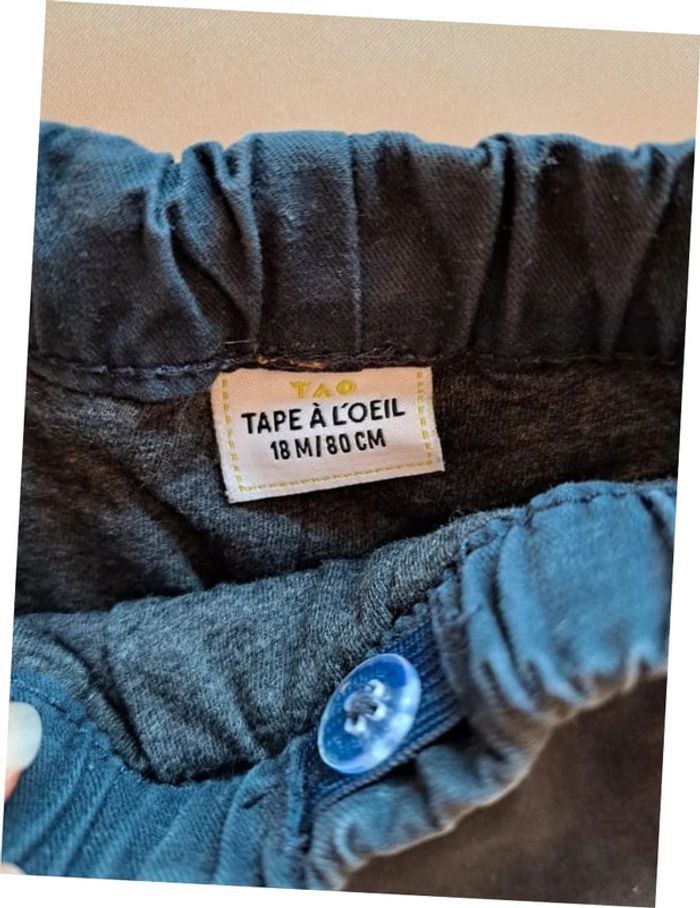 Pantalon doublé TAO- Tape à l'œil 18 mois - photo numéro 2