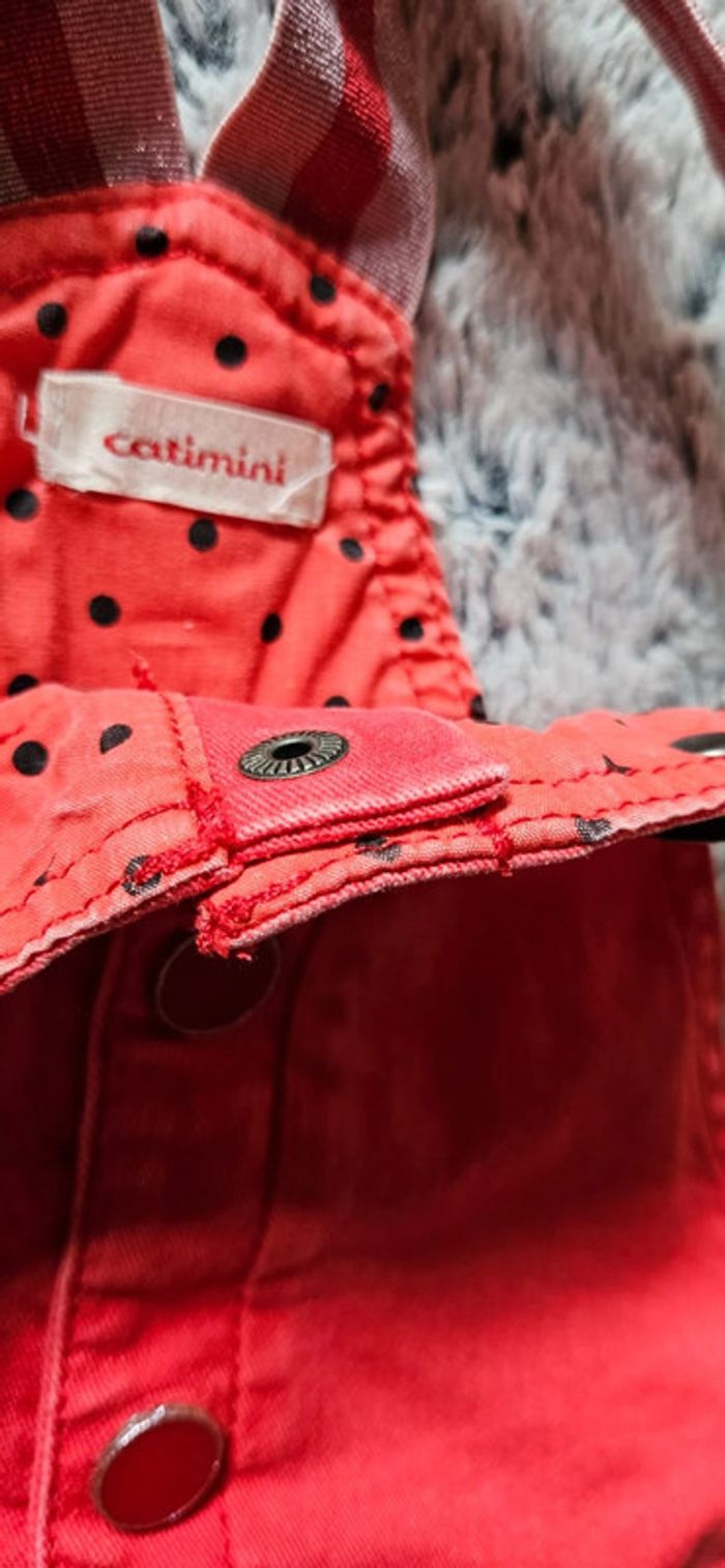 salopette catimini et tee shirt - photo numéro 5