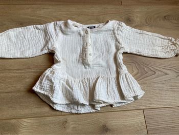 Chemisier gaze de coton