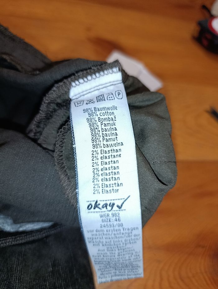 Pantalon velours 48 - photo numéro 8