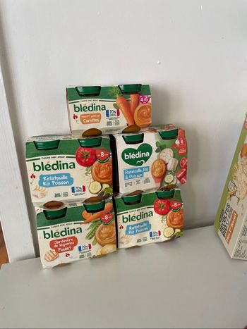 Lot de 5 packs de petits pots Blédina – Bébé (DLC 2026)