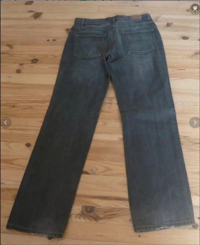 🤩 sublime jean JULES 40 en coton gris très sympa et intemporel - photo numéro 3