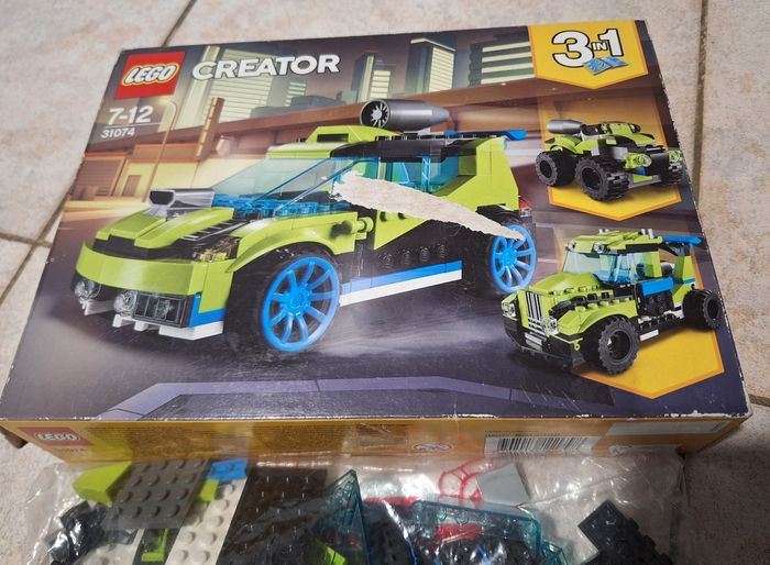 Lego creator la voiture de rallye - photo numéro 2