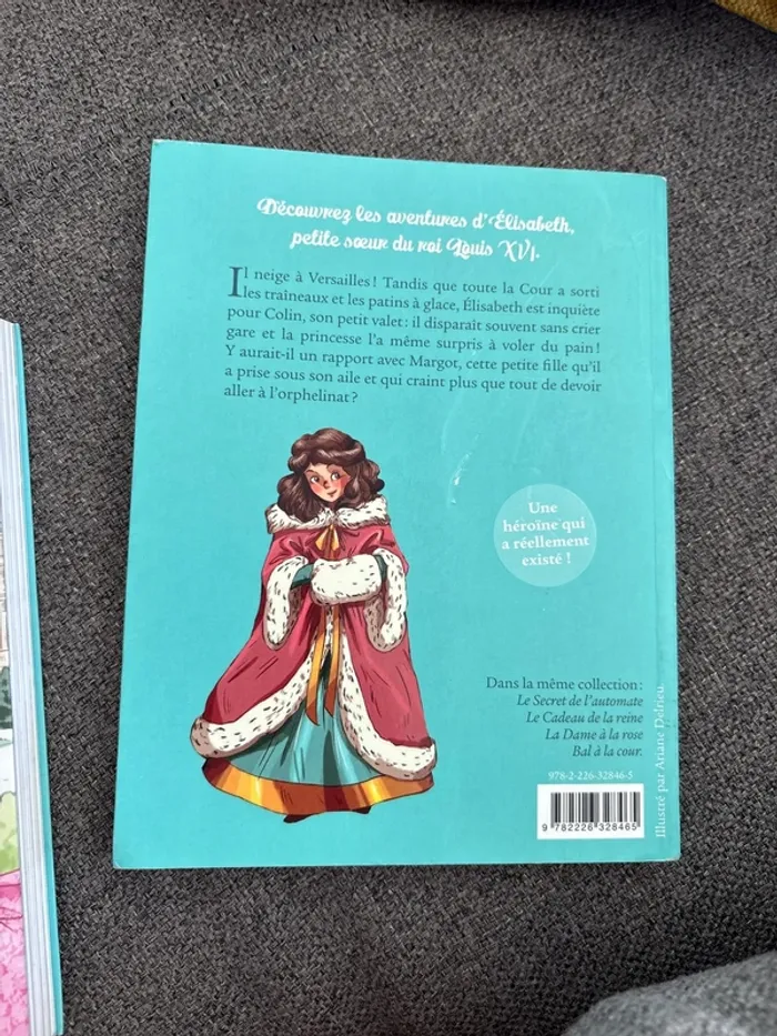 Lot de livre Élisabeth princesse à Versailles - photo numéro 2