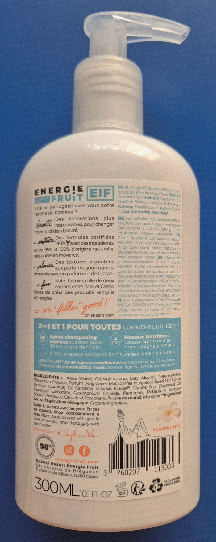 Masque 2 en 1 énergie fruit - photo numéro 2