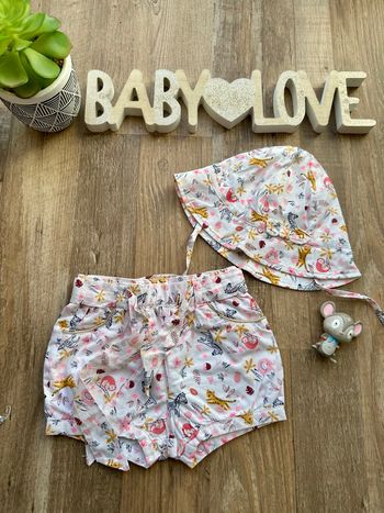 - Short + bob DPAM    - 9 mois - Très bon état 