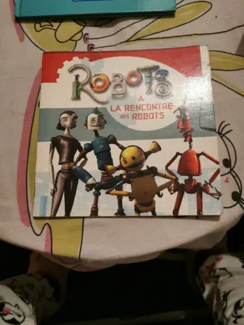 Livre à la rencontre des robots