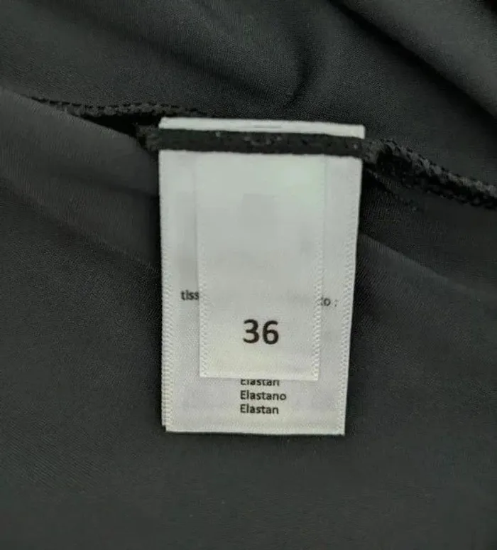 Robe noire manches longues - Indies - taille 36 - photo numéro 5