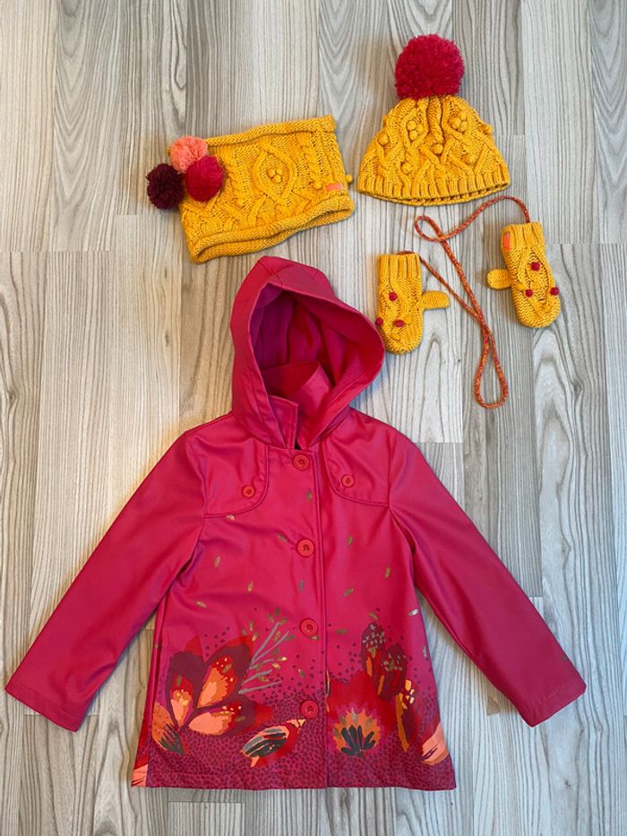 Ciré / imperméable Catimini 4 ans fille - photo numéro 19