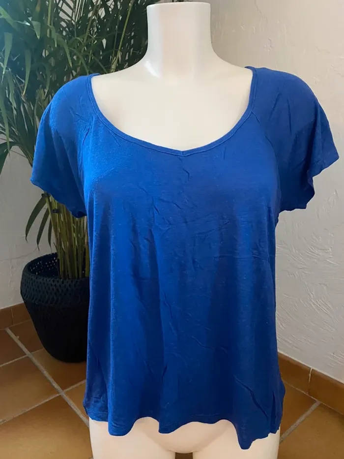 Tee shirt bleu - t shirt