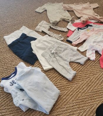 Lot de vêtements 1 mois