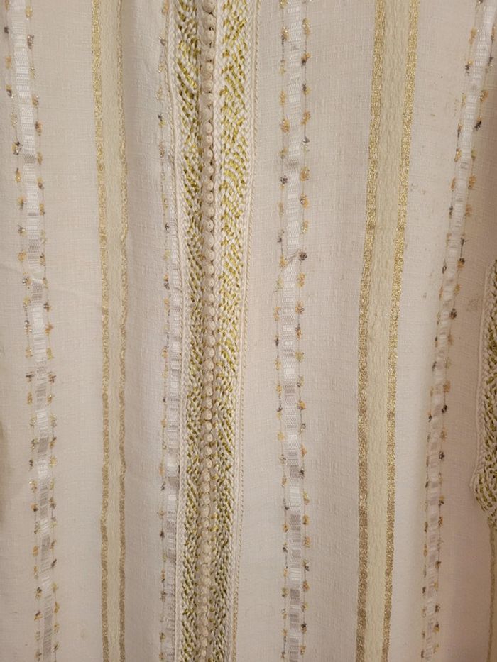 Jelaba beige/ blanc cassé - photo numéro 7