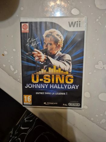 Jeu wii Johnny hallyday