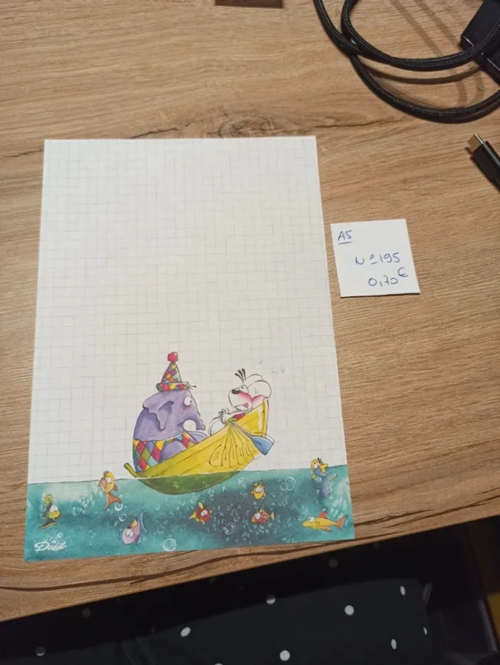 Feuille Diddl A5 195 0,70€