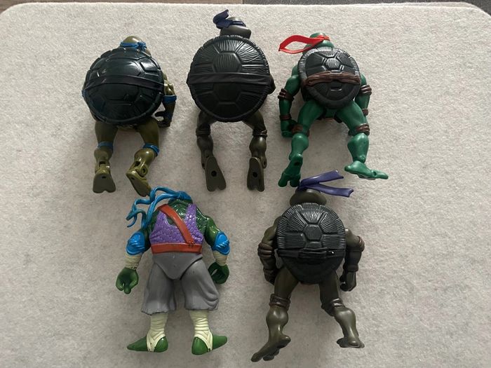 Lot 5 Figurines Tortues Ninja - photo numéro 5