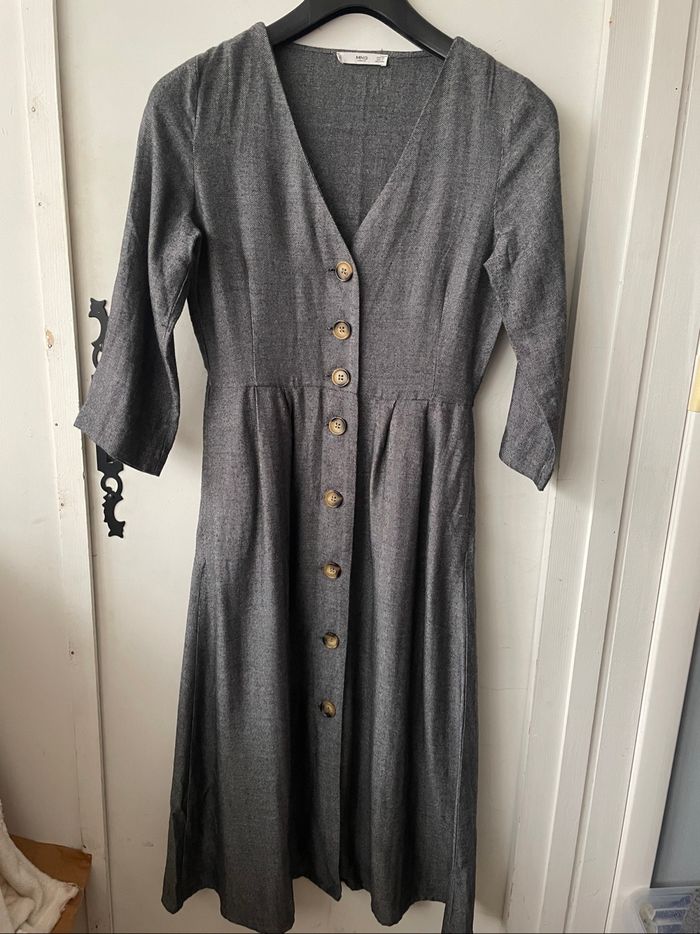 Robe mango XS grise - photo numéro 2