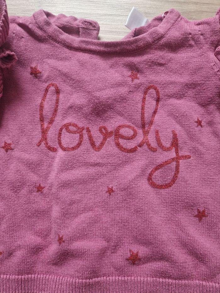 Pull bébé fille Tex 9 mois - photo numéro 2