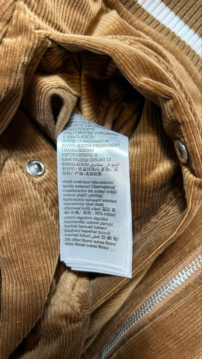 Blouson Tommy Hilfiger Réversible - Coton - Marron taille XS - photo numéro 5