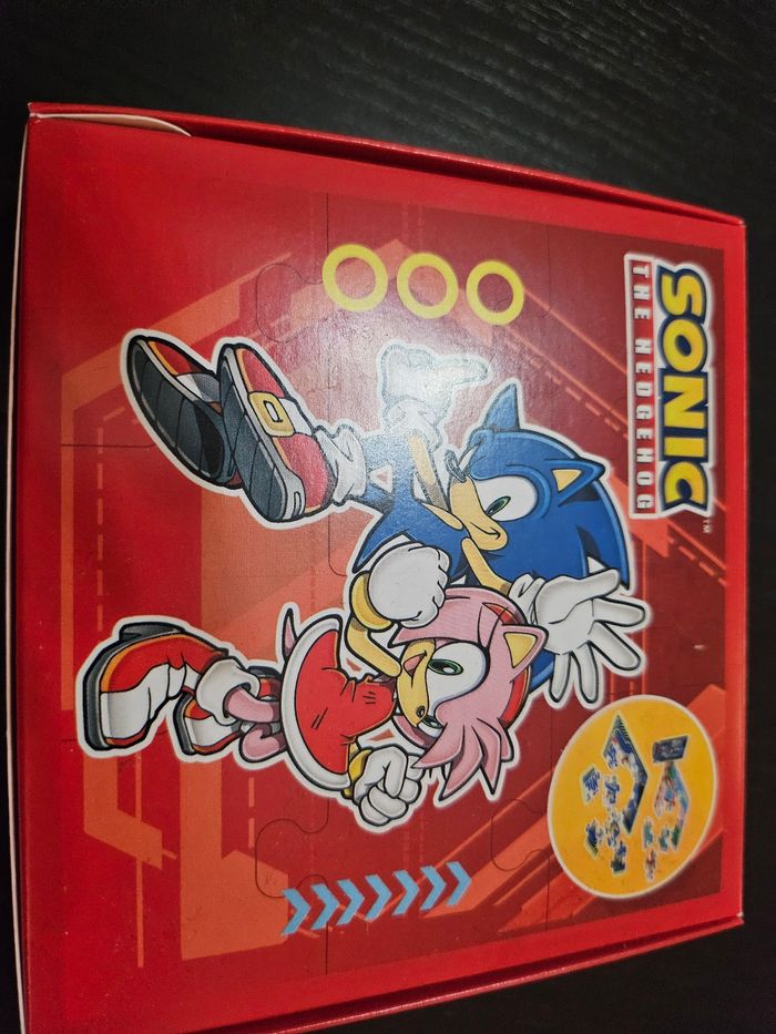 Sonic 2puzzles recto verso neuf