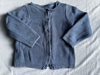 Gilet bleu marine petite fille