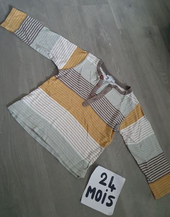 Maillot t-shirt  24mois garçon