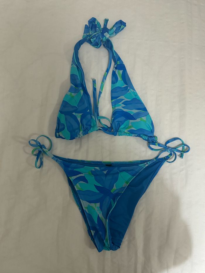 Maillot de bain bleu - photo numéro 3
