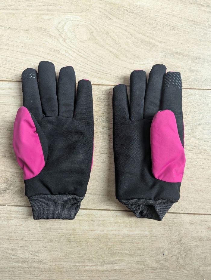 Gants de ski Wedze roses et noirs - photo numéro 3