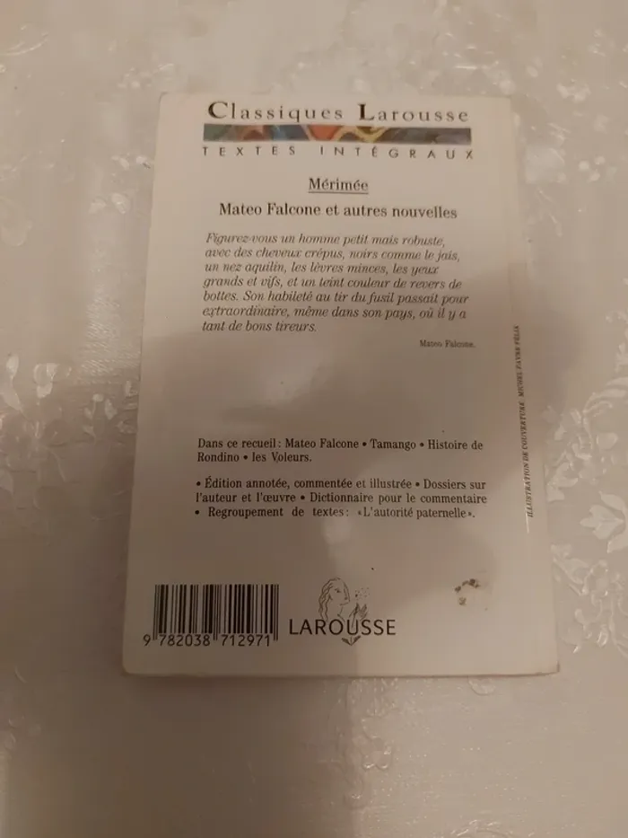 Livre Mateo Falcone - photo numéro 2