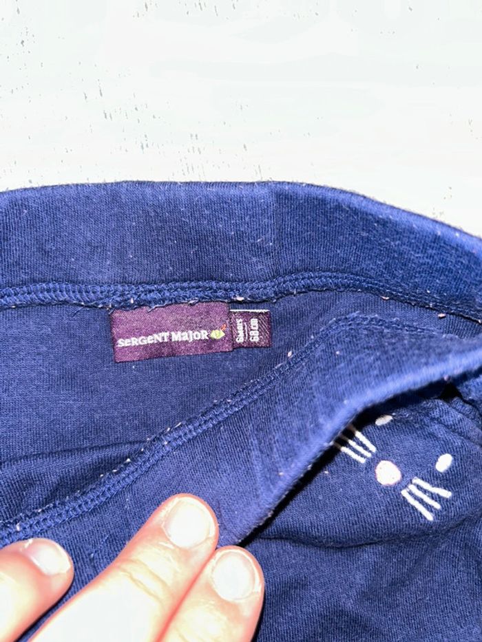 Pantalon bébé Sergent Major 6 mois – motif chat - photo numéro 2