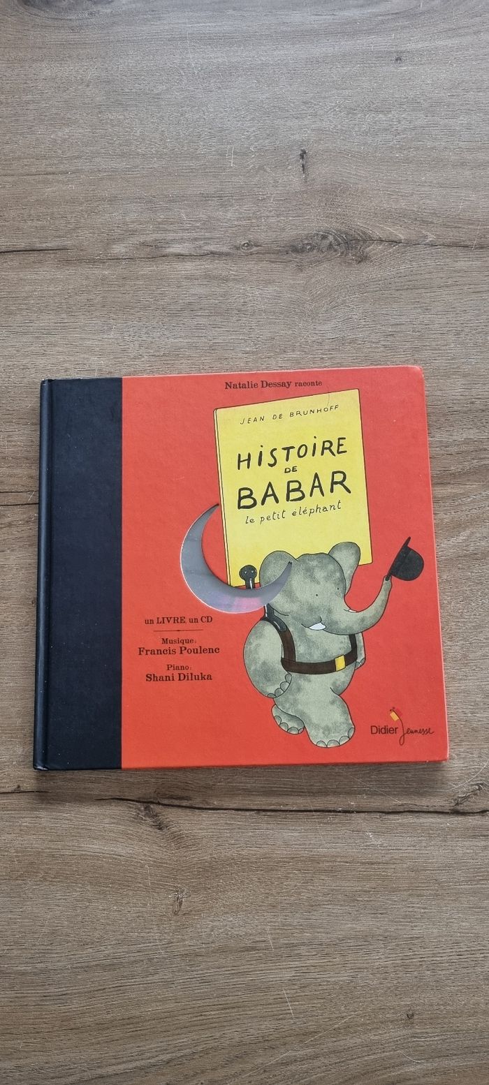 Livre CD : Histoire de Babar