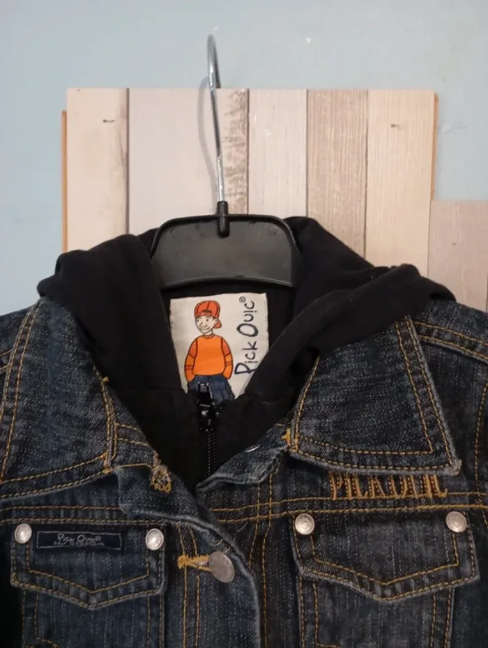 Veste en jean taille 2 ans - photo numéro 6