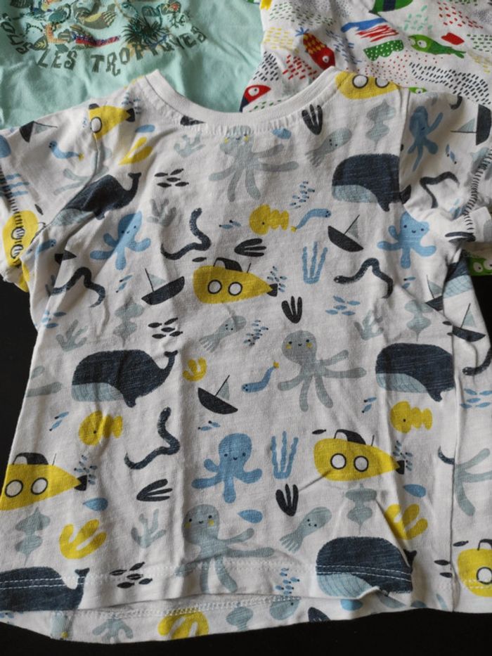 Lot de trois tee shirt - photo numéro 2