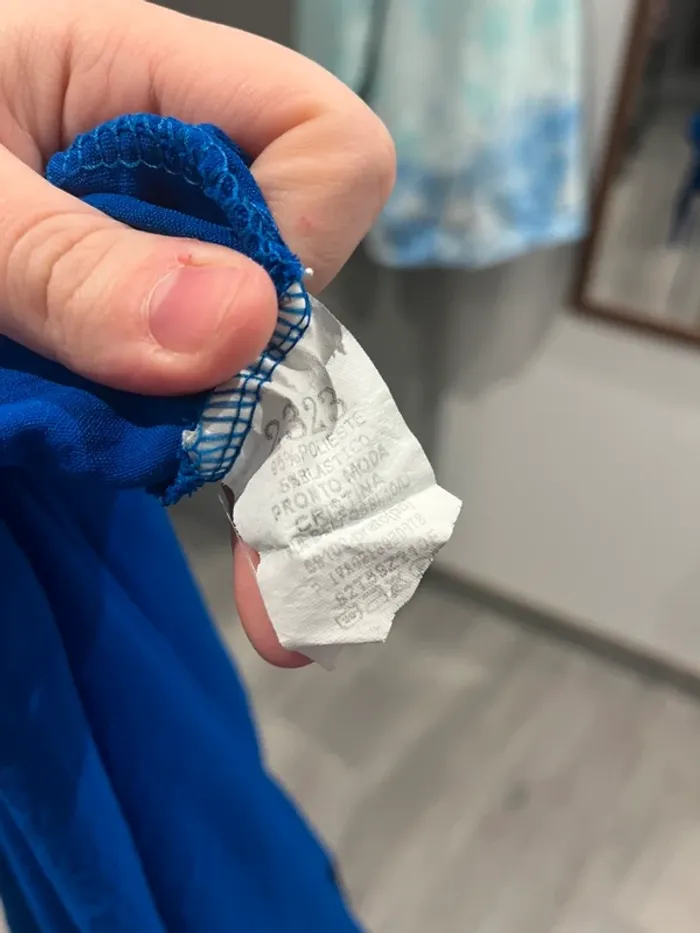 Robe bleue éléctrique - photo numéro 3