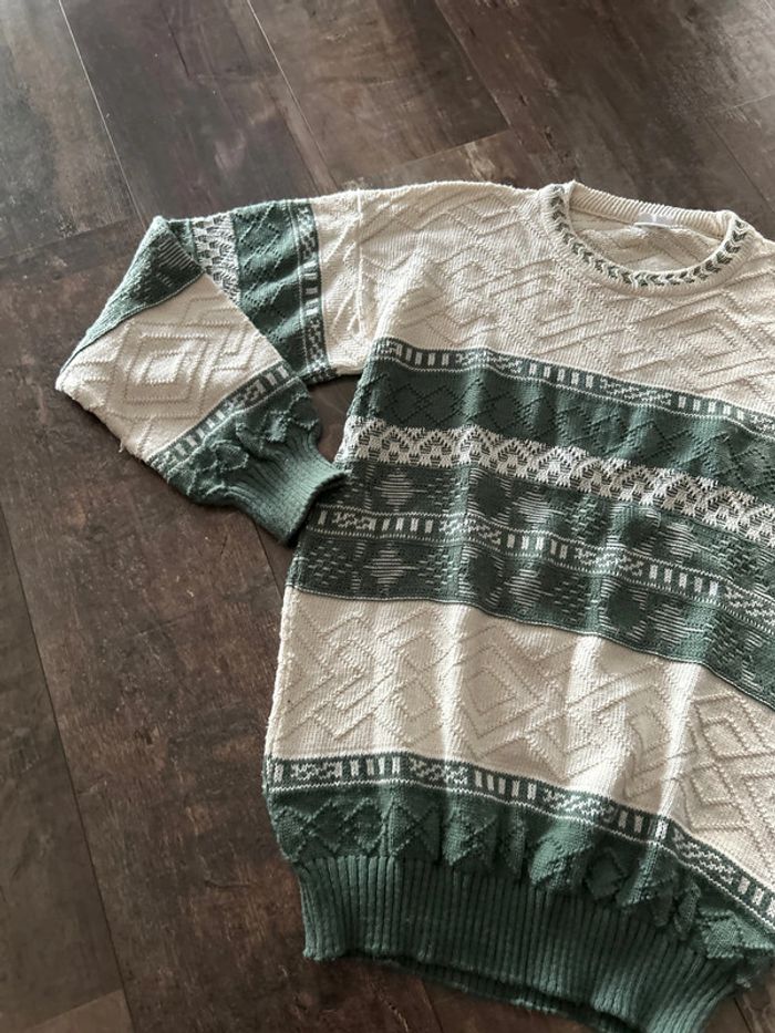 Pull original coton 50% - photo numéro 3