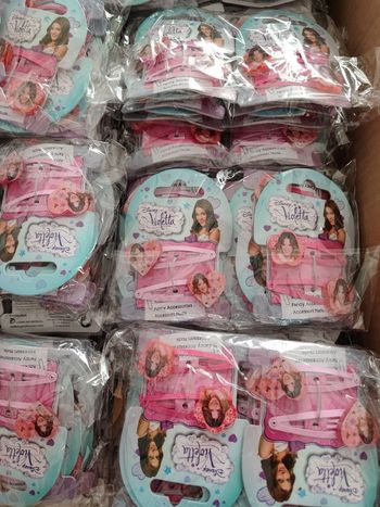 Lot de 100 accessoires cheveux fille Disney Violetta