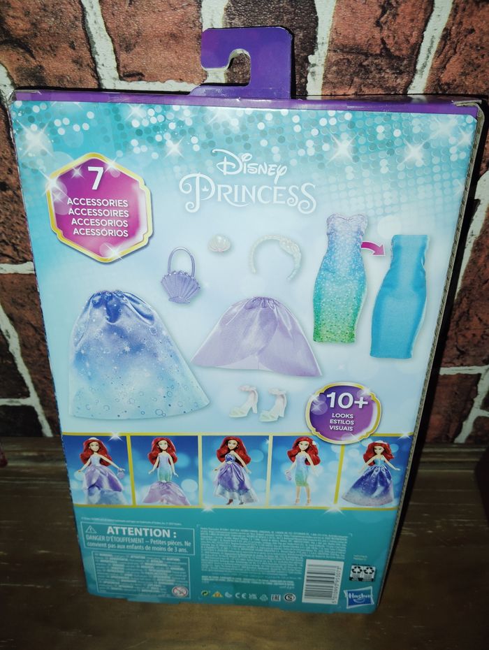 Coffret poupée Disney Ariel avec accessoires - photo numéro 3