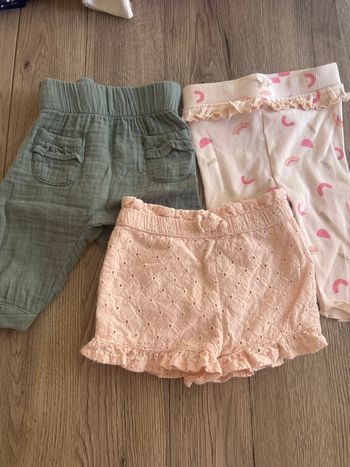 Lots 3 bas bébé fille taille 3 mois