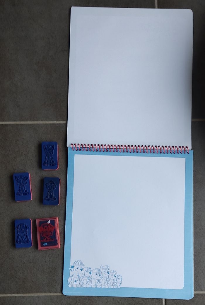 Carnet dessin Pat patrouille - photo numéro 2