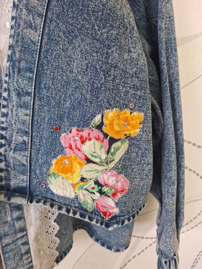 Veste jean 10/12 ans. - photo numéro 3