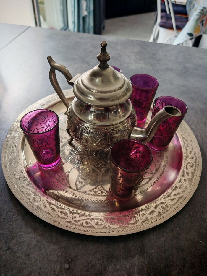 Service à thé Marocain