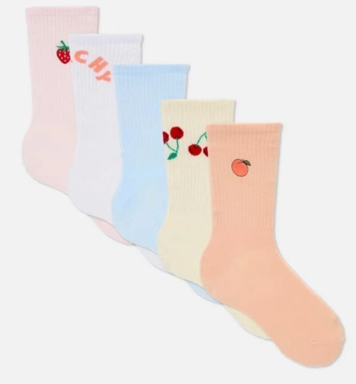 Paire de chaussettes fruit