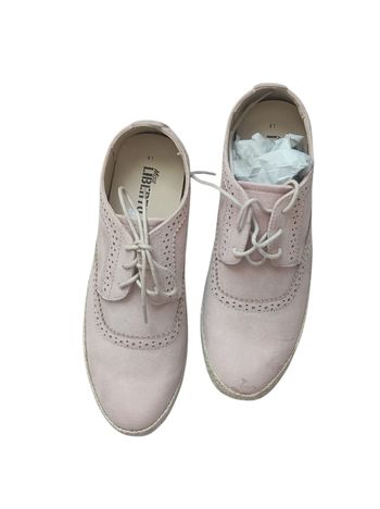 Chaussures rose type derbies taille 41
